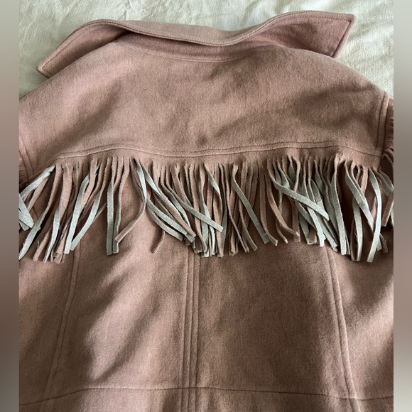 NWOT Coachella Fringe Western Cropped Jacket Medium - Picture 5 of 5